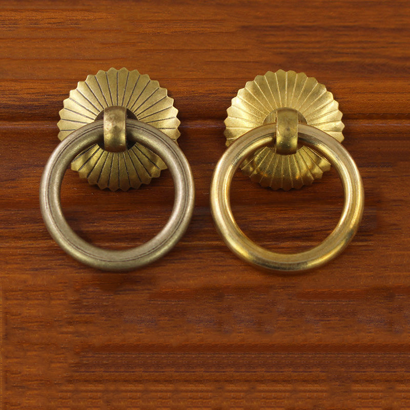 Furniture Hardware Drop Pulls - Poignée à anneau coulissant pour armoire