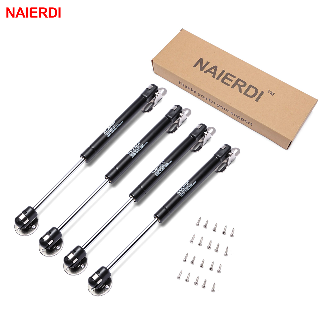Furniture Hardware Brass - 4PCS NAIERDI Charnières à ressort à