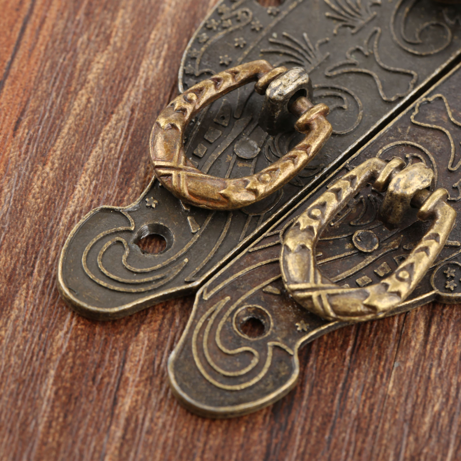 Furniture Hardware Manufacturers - 1 pièce Loquet de boîte antique