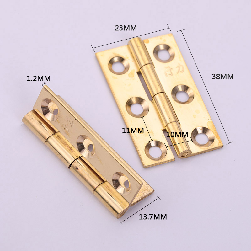 Furniture Hardware Brass - Charnière de meubles en laiton 38mm,