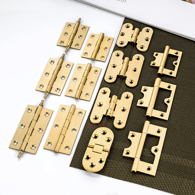 Furniture Hardware Brass - Charnières de porte d'armoire en laiton,