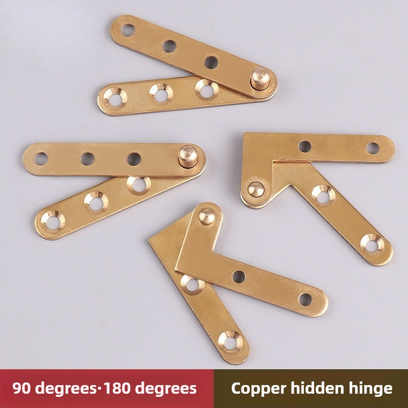 Furniture Hardware Brass - Charnière pivotante en cuivre pour ouverture