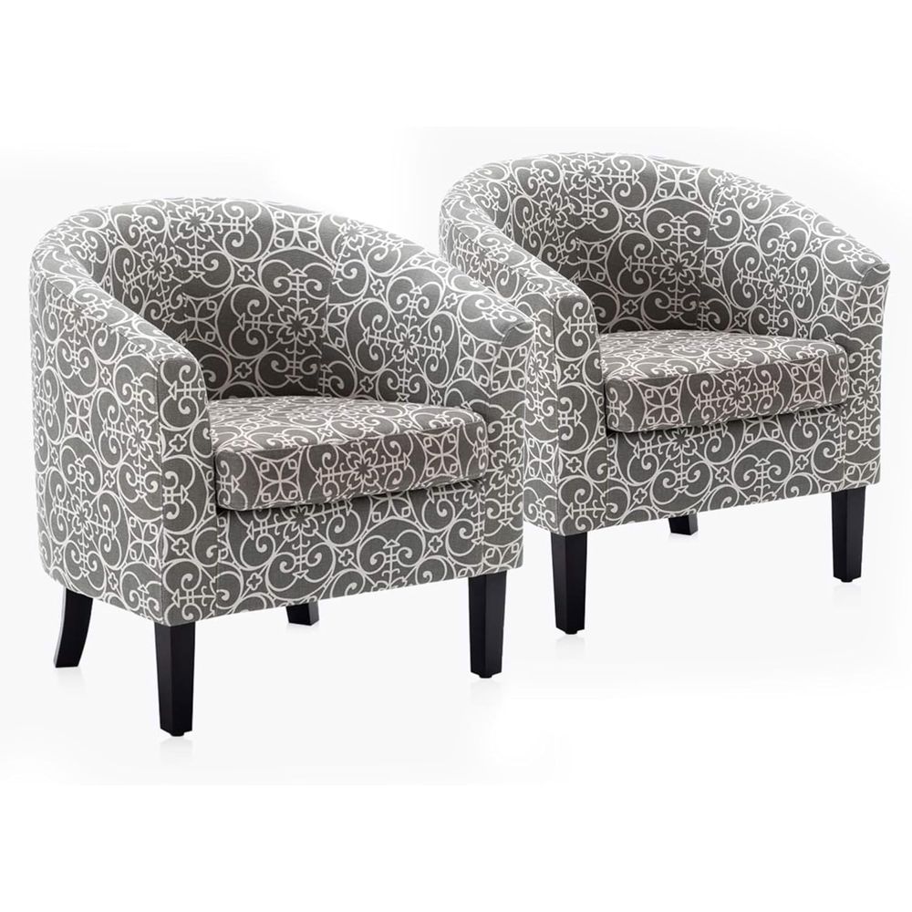 Furniture Leg Set - Ensemble de 2 fauteuils baril Accent,