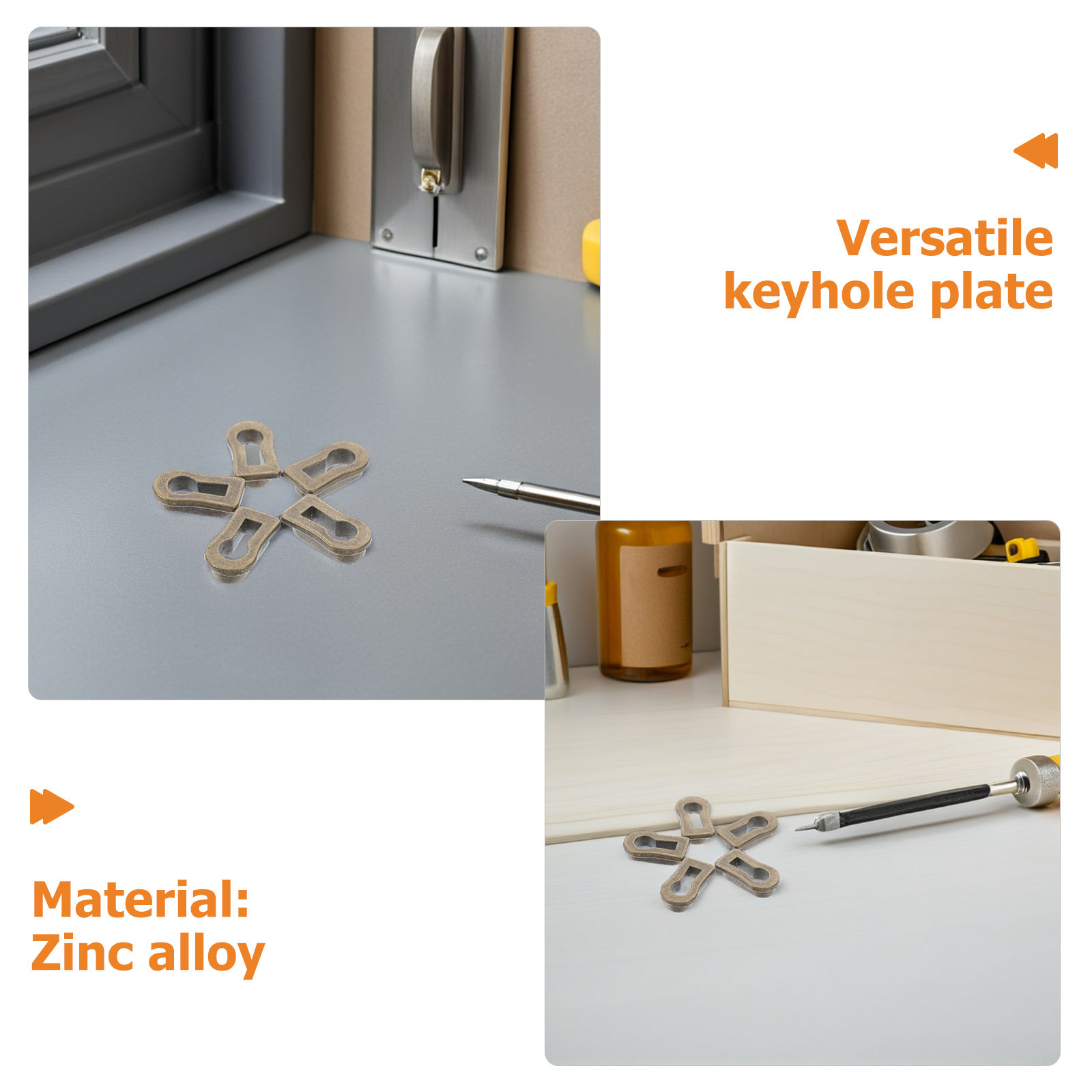 Plaques ovales en alliage de z - Furniture Hardware Manufacturers avis et prix