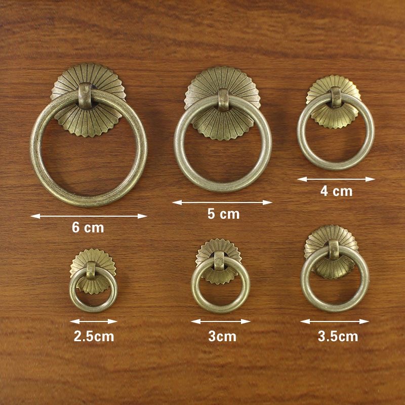 Poignée à anneau coulissant po - Furniture Hardware Drop Pulls avis et prix