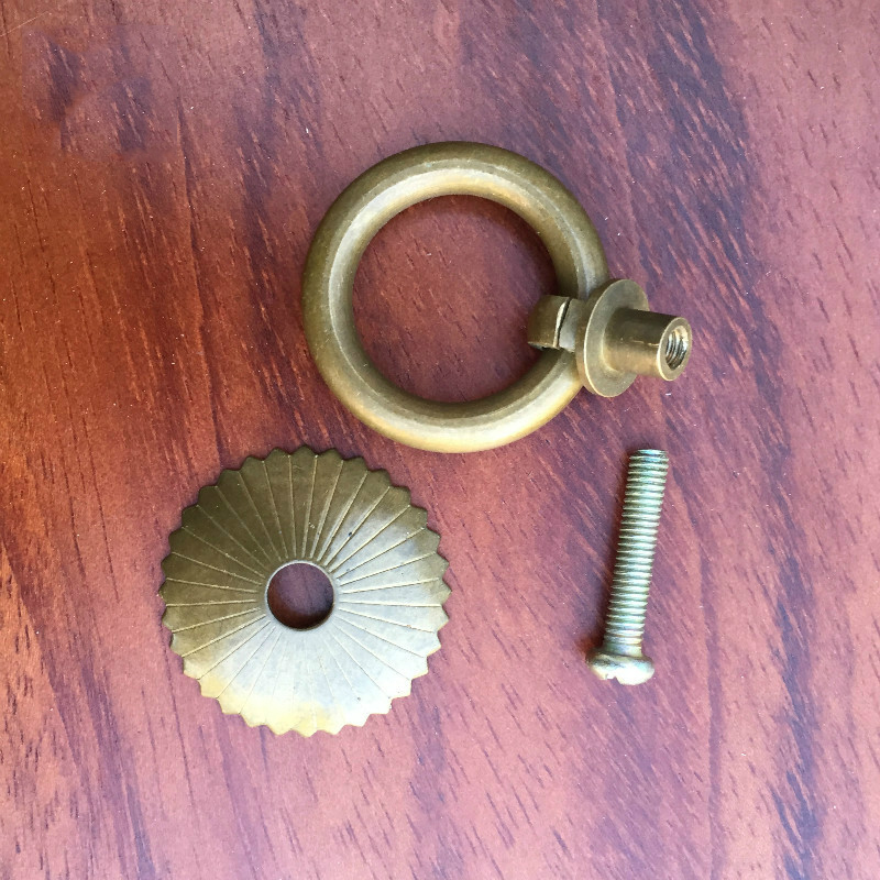 Poignée à anneau coulissant po - Furniture Hardware Drop Pulls avis et prix