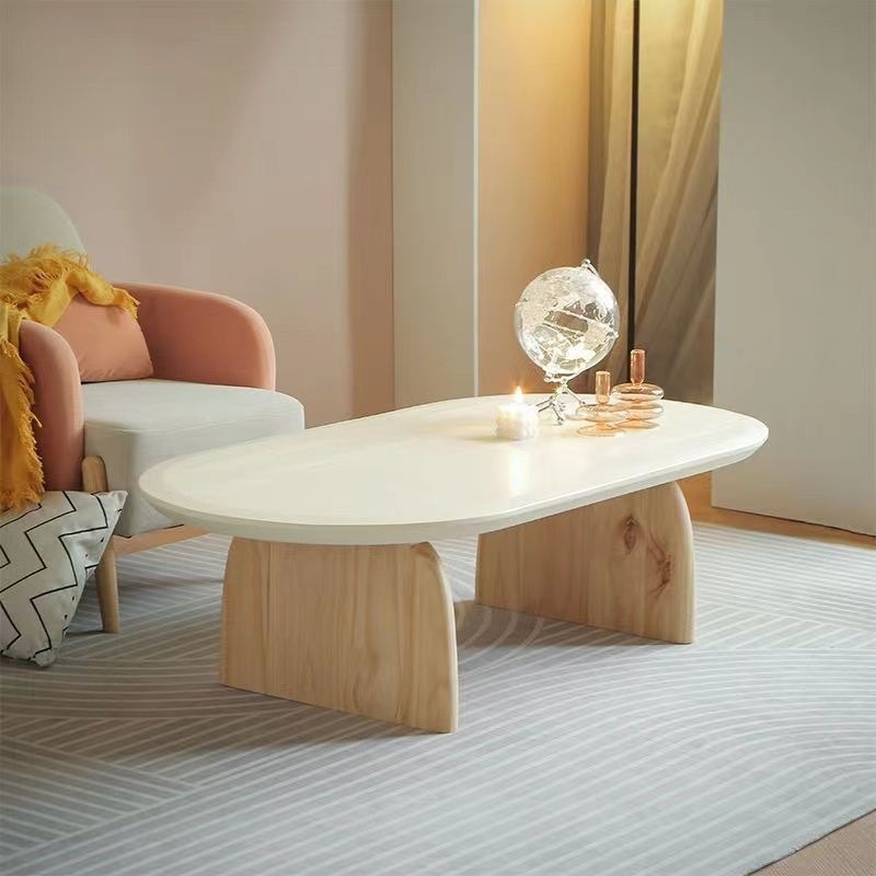 Petite table basse ovale en bo - Japanese Furniture Hardware avis et prix