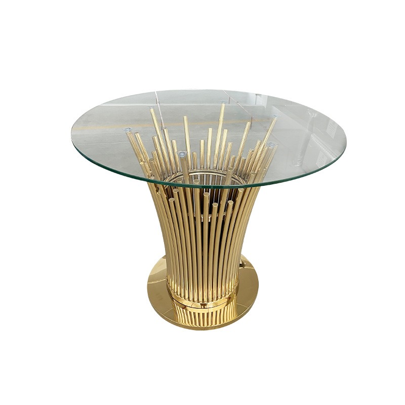 Table en verre en acier inoxyd - Furniture For Hardware Shop avis et prix