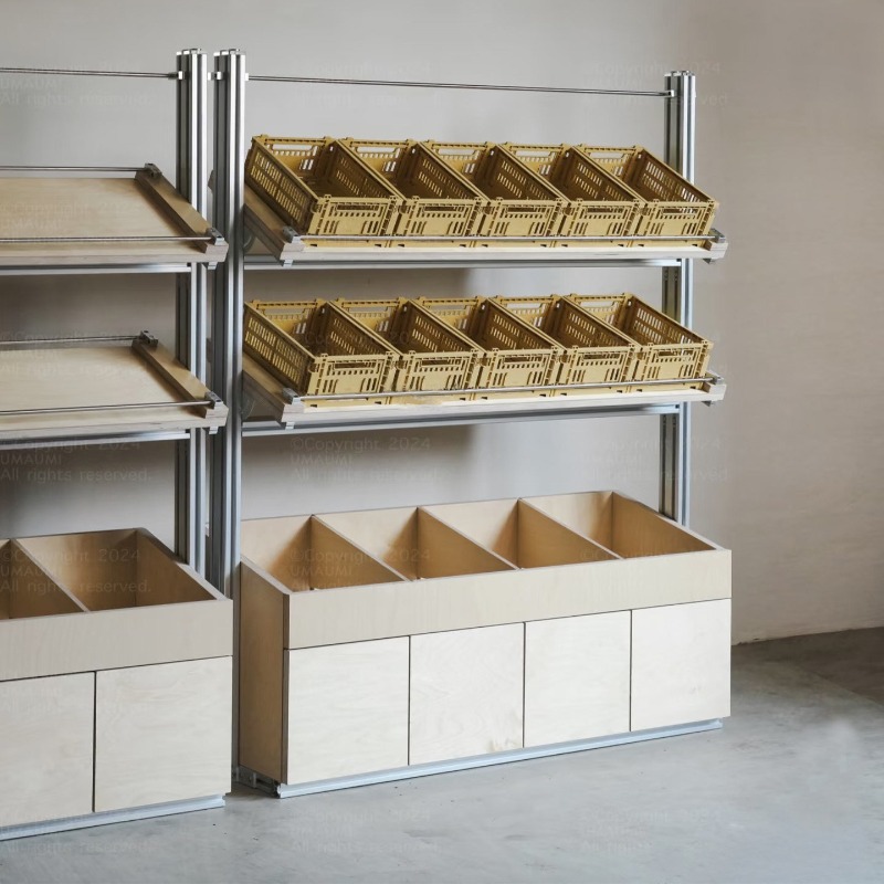 Présentoir de sol en aluminium - Furniture For Hardware Shop avis et prix