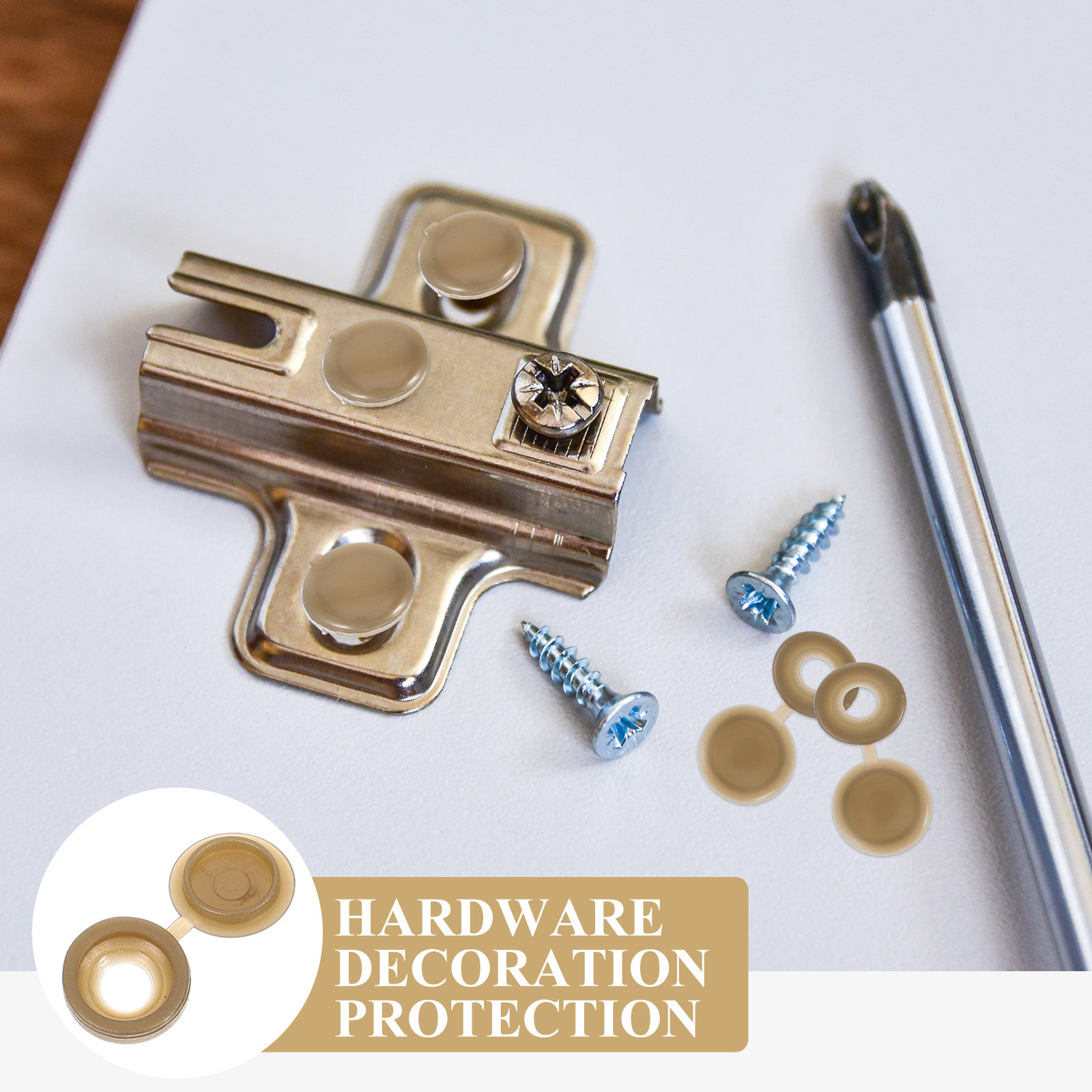 100 pièces de capuchons de vis - Furniture For Hardware Shop avis et prix