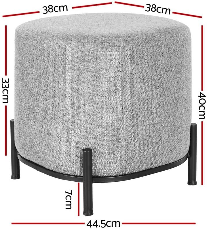 **/Ottoman, repose-pieds rond, - Furniture Foot Pad avis et prix