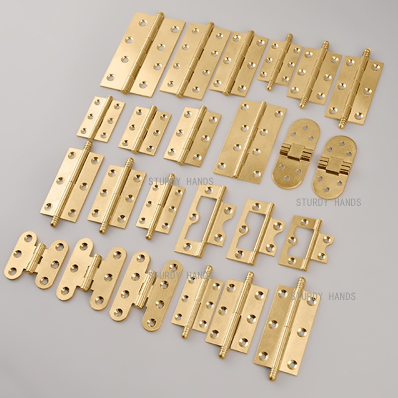 10 charnières en laiton dorées - Furniture Hardware Brass avis et prix
