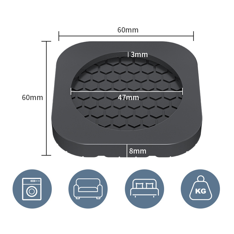 4 pièces Patins anti-vibration - Furniture Foot Pad avis et prix