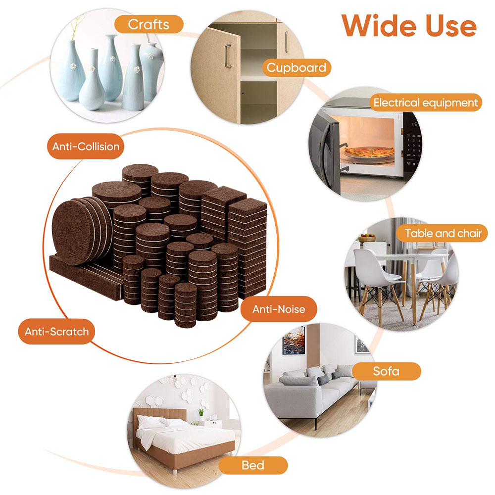 Coussinets de pieds de chaise  - Furniture Foot Pad avis et prix