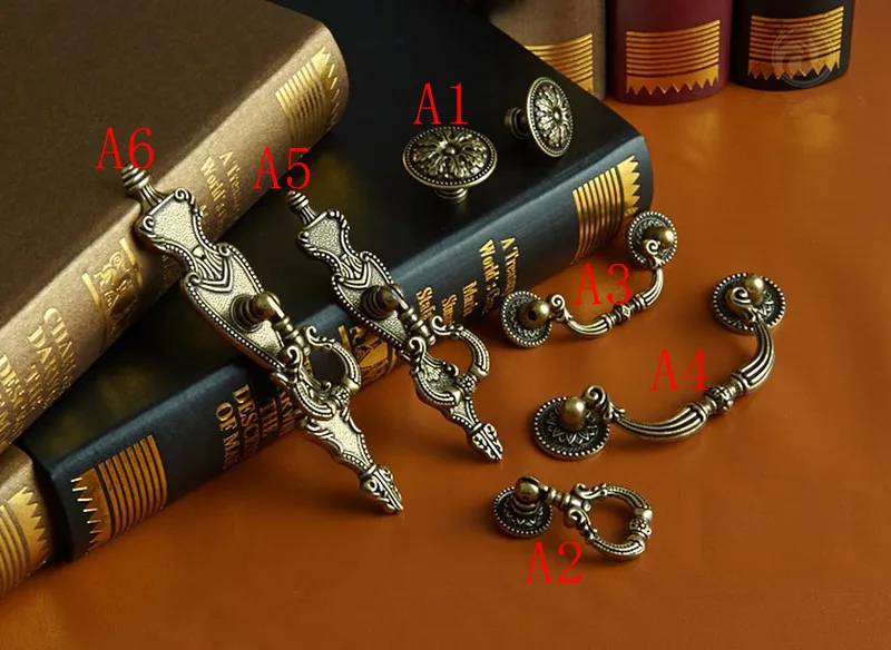 2 pièces 6style campagne commo - Furniture Hardware Drop Pulls avis et prix