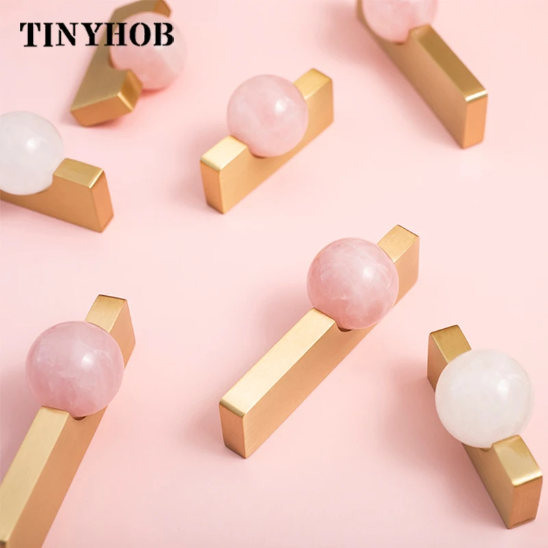 Boule de cristal blanche + poi - Furniture Hardware Drop Pulls avis et prix