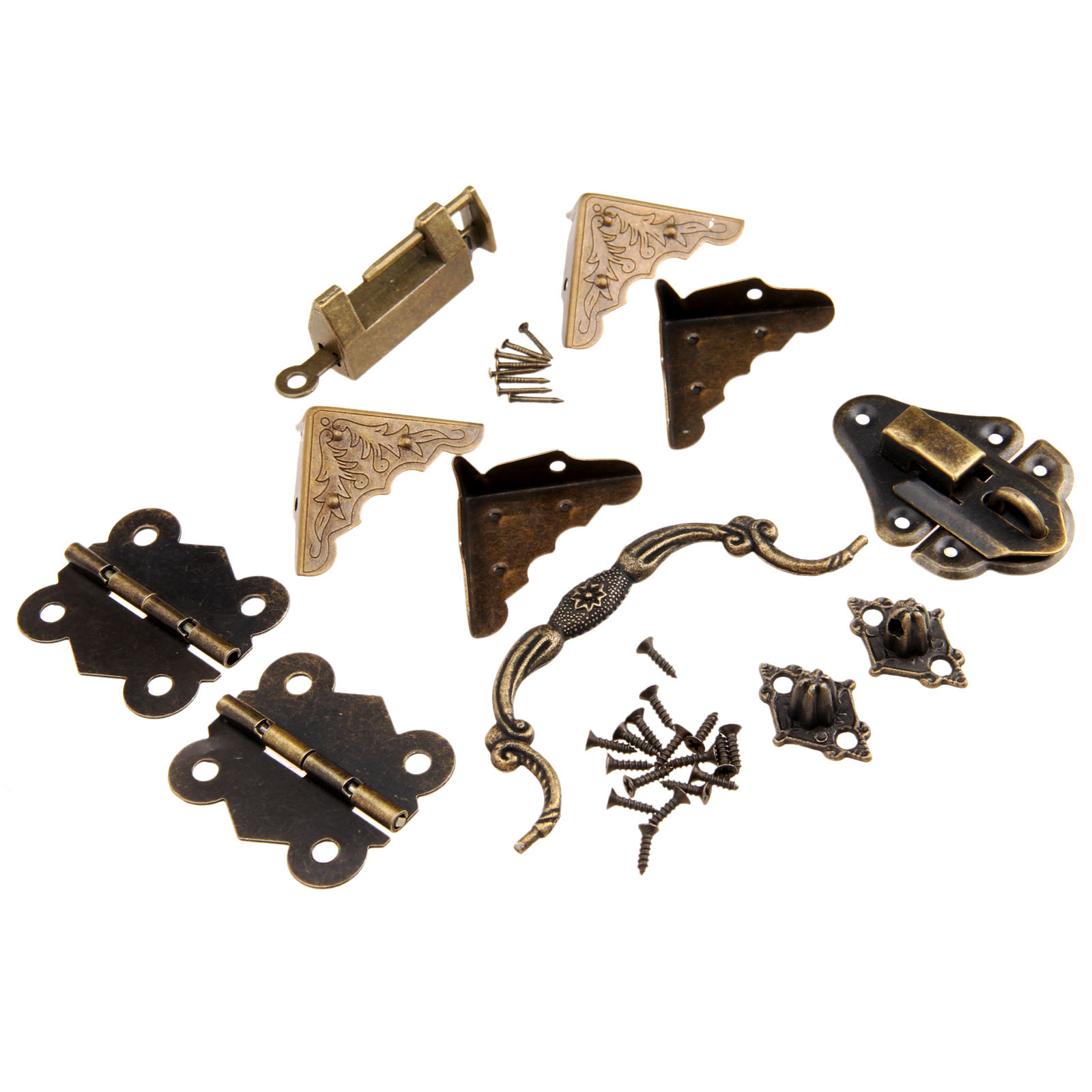 Loquet de boîte en bois antiqu - Furniture Hardware Brass avis et prix
