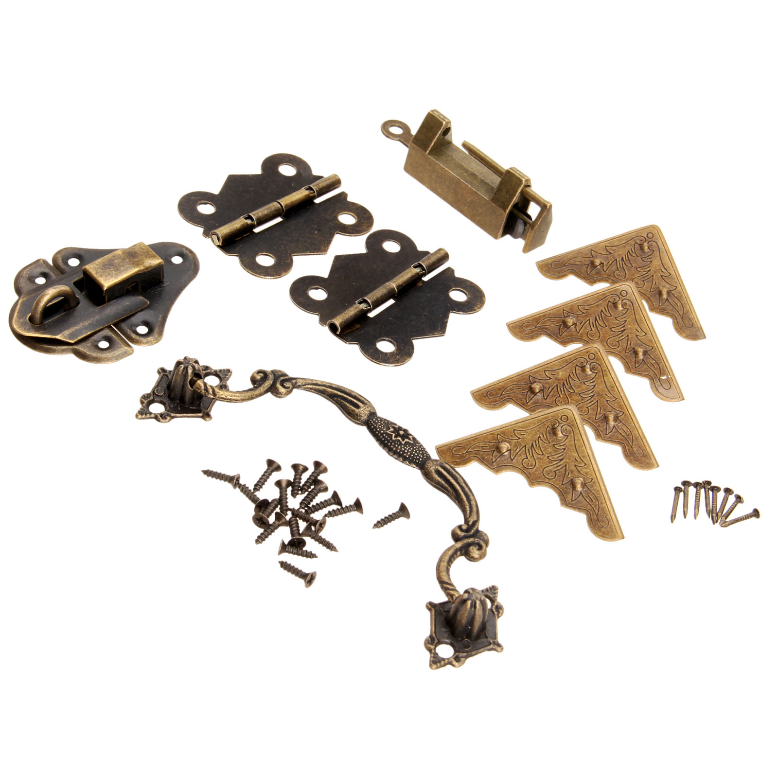 Loquet de boîte en bois antiqu - Furniture Hardware Brass avis et prix