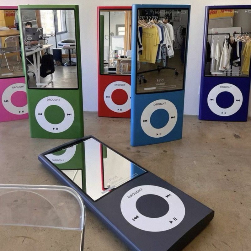 Miroir pleine longueur rétro p - Furniture For Hardware Shop avis et prix