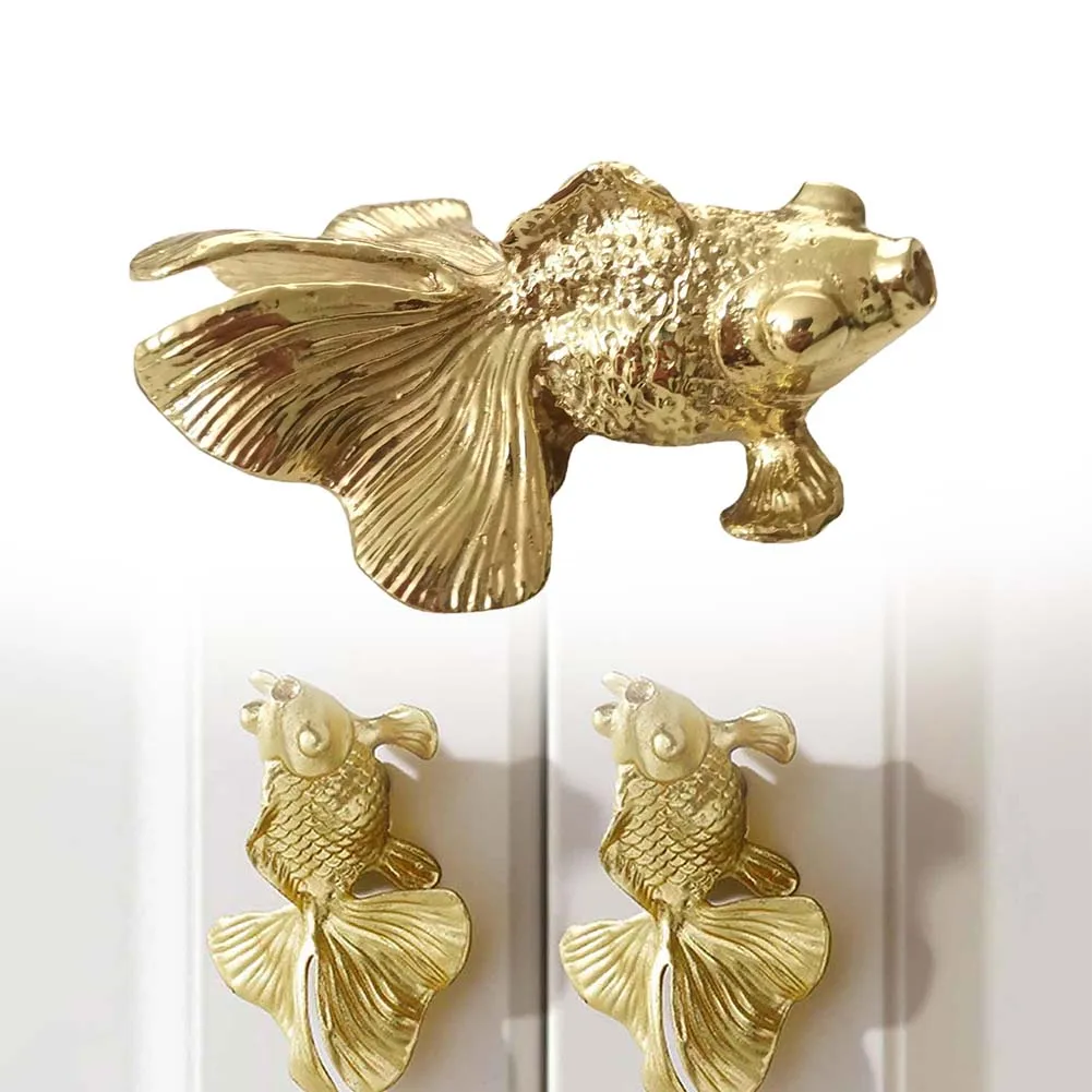 Bouton de poisson rouge en lai - Unique Furniture Hardware avis et prix