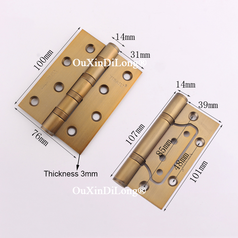 Charnières de porte en acier i - Brand Hardware Furniture avis et prix