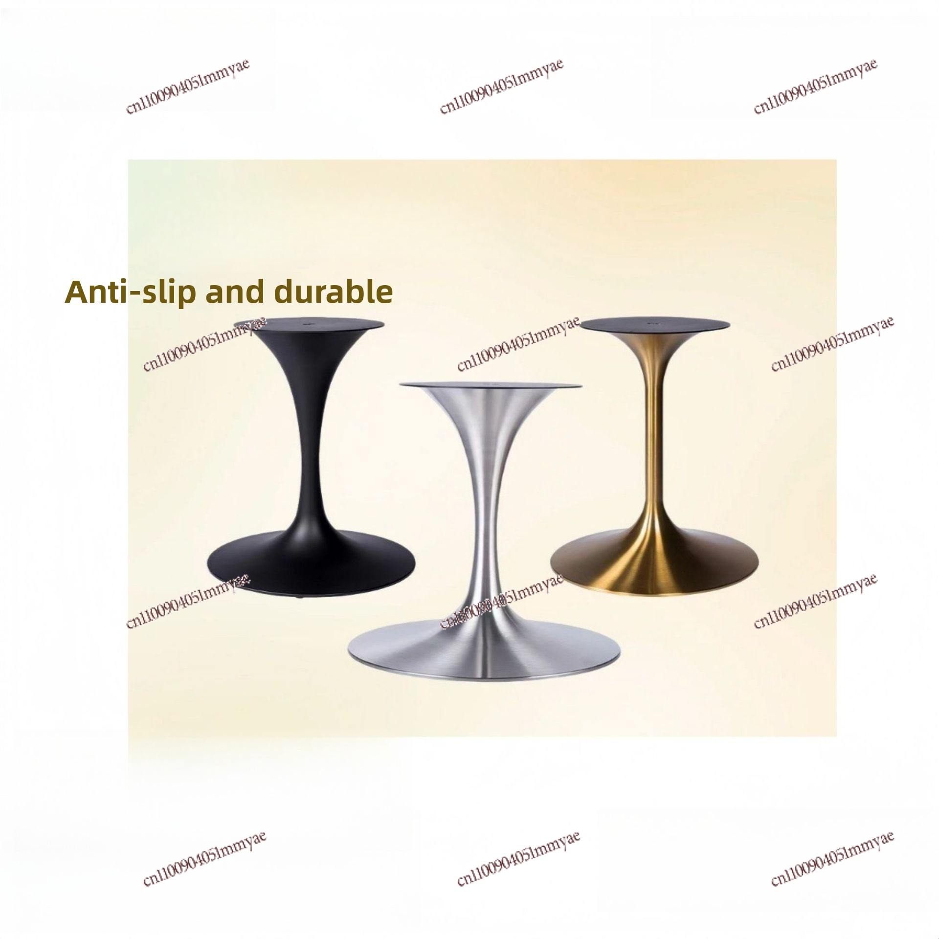Base de table en acier inoxyda - Furniture For Hardware Shop avis et prix